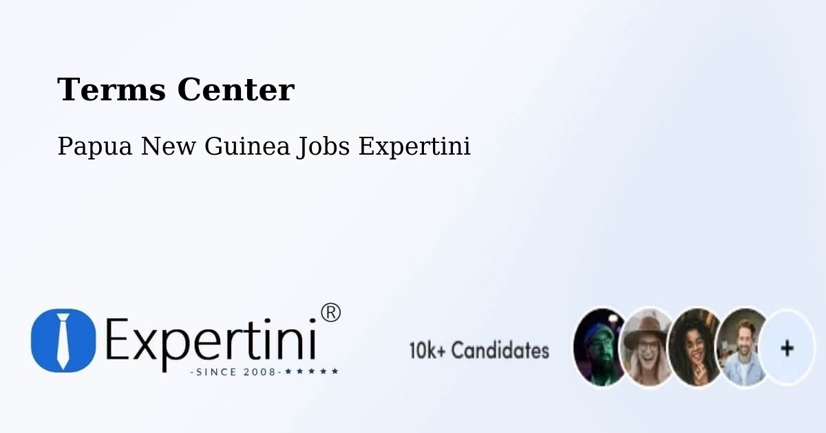 Terms of Service – Rigo - Papua New Guinea Jobs Expertini
